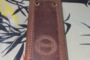 Key holder made of Italian leather Crazy Horse