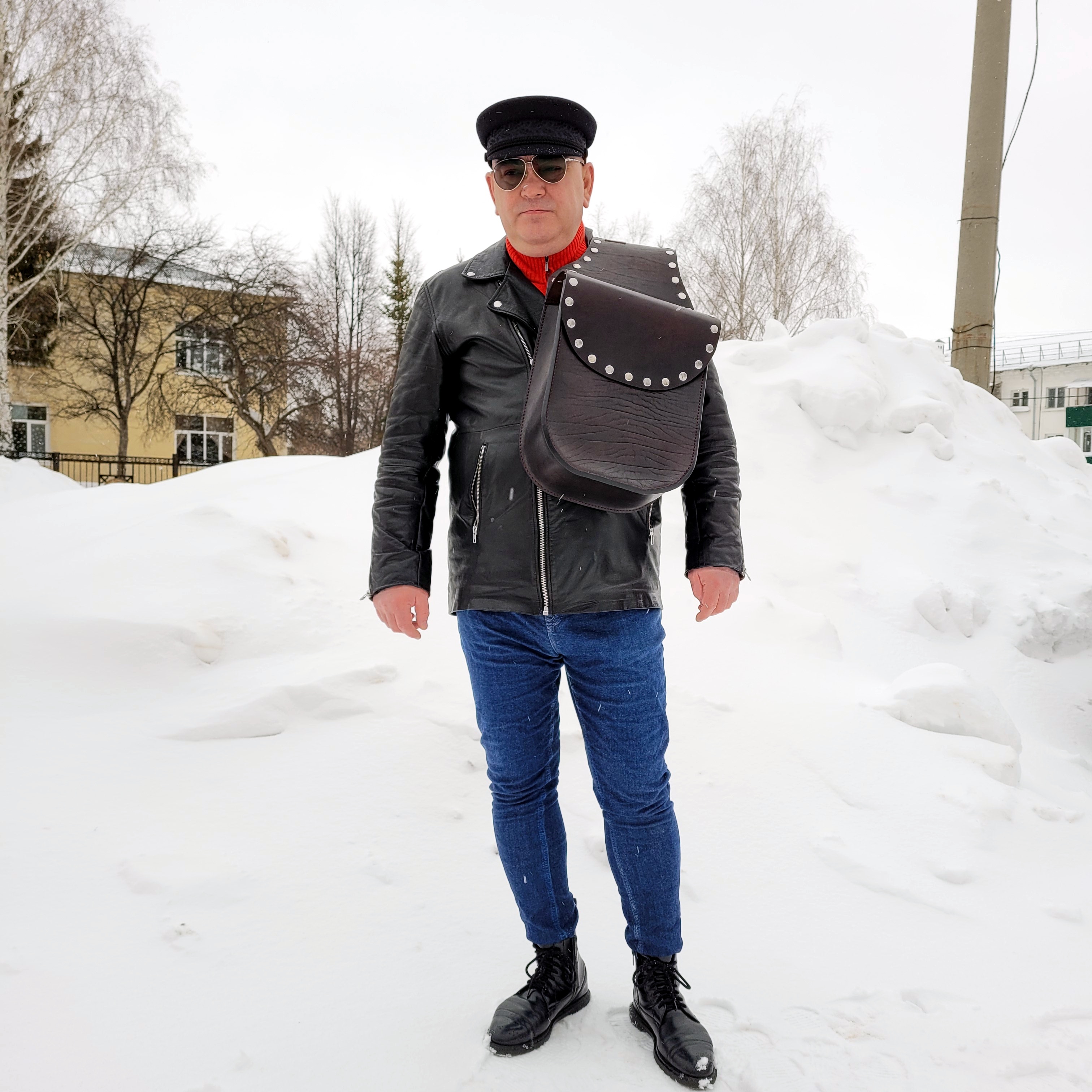 Седельная сумка для мотоцикла