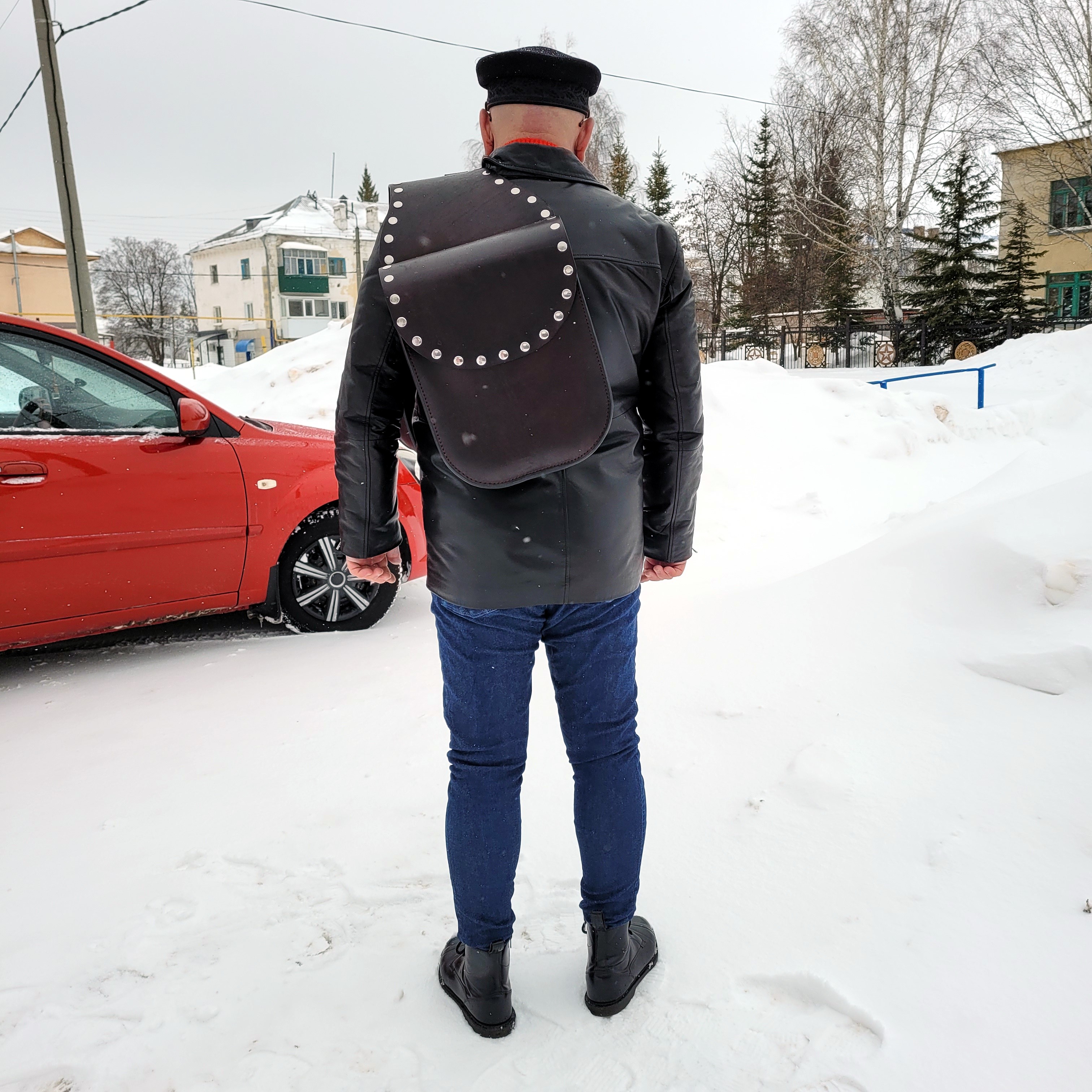 Седельная сумка для мотоцикла